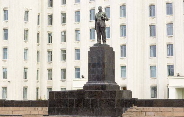 В Могилеве отказались передавать памятник Ленину в дар России