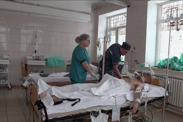 В травматологию Донецка поступил 21 раненый террорист «ДНР», трое умерли