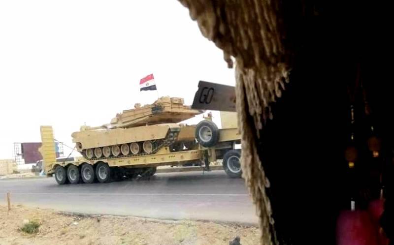 Египет вступает в войну: колонны танков «Абрамс» идут на Ливию