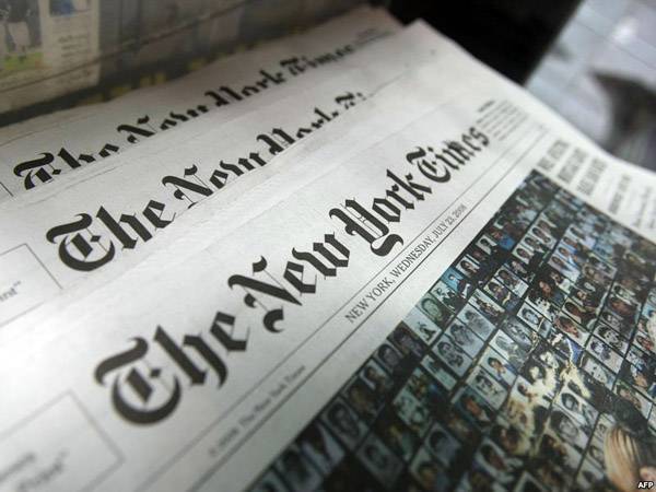 Из New York Times уволили редактора, допустившего публикацию статьи с призывом подавить беспорядки