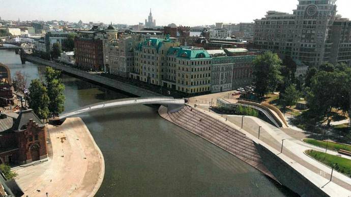 «Красный Октябрь» и «Музеон» свяжет новый пешеходный мост