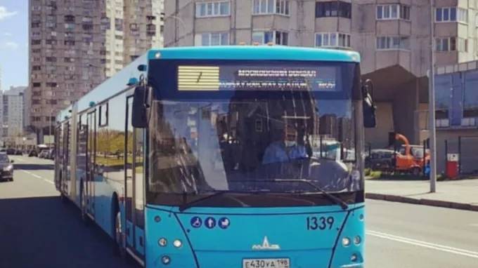 Петербург получил сотню новых двухсекционных автобусов