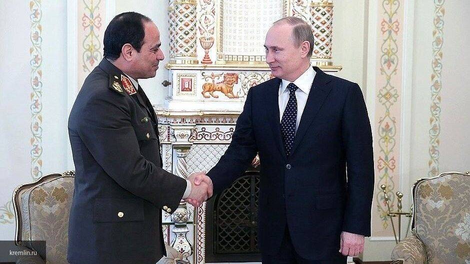 Президент Египта по телефону рассказал Путину о предложениях по ливийскому урегулированию