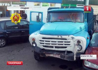 В Гродно нетрезвый молодой человек угнал грузовой автомобиль