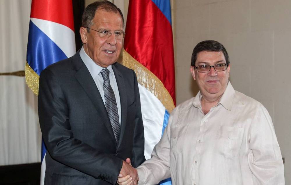 Лавров провел телефонный разговор с главой МИД Кубы