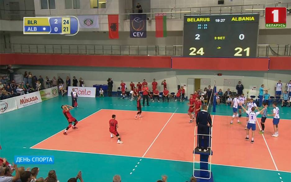 Мужская сборная Беларуси по волейболу с победы стартует в розыгрыше серебряной Евролиги