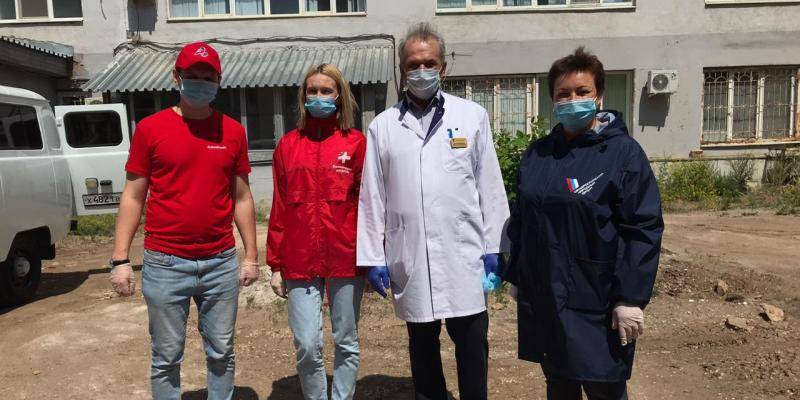 Волонтеры "Молодежки ОНФ" оборудовали госпиталь для пациентов с коронавирусом