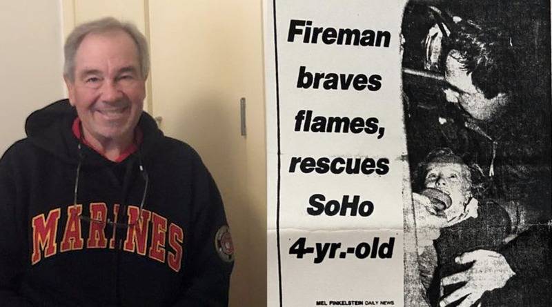 Медсестра «благодаря пандемии» нашла пожарного, который спас ее, 4-летнюю, из горящего дома 37 лет назад