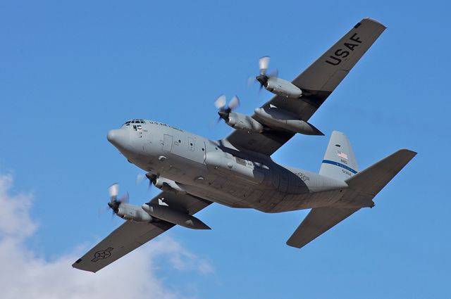Самолет ВВС США потерпел крушение при посадке на базе Эт-Таджи в Ираке