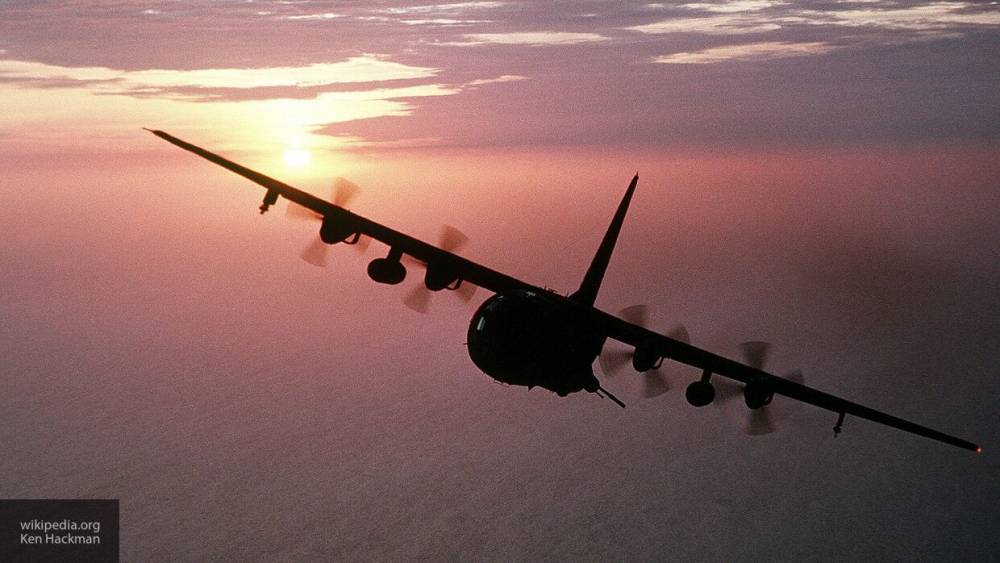 Транспортный самолет ВВС США разбился при посадке в Ираке