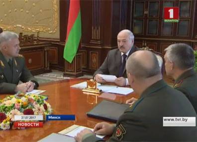 Актуальные вопросы национальной безопасности Президент Беларуси обсудил с руководством Государственного секретариата Совета безопасности