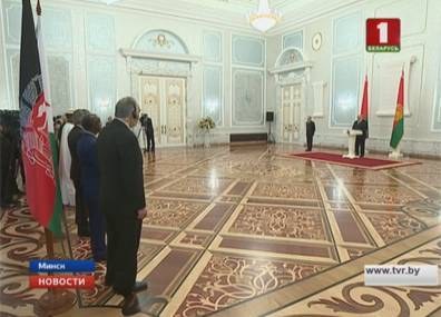Александр Лукашенко принял верительные грамоты от новых руководителей дипломатических миссий в Беларуси