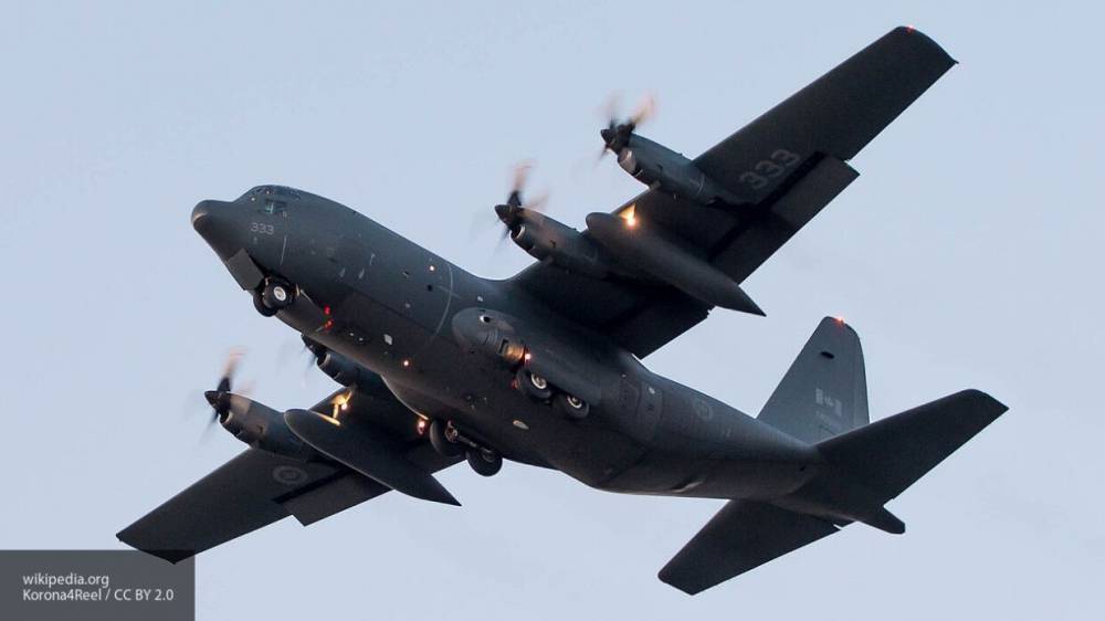 СМИ: "Геркулес" ВВС США разбился при посадке на авиабазе в Ираке