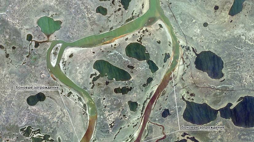 В озере под Норильском обнаружили следы нефтепродуктов