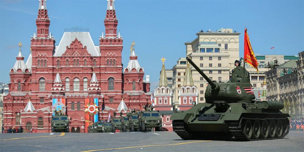 В центре Москвы перекроют движение из-за репетиции парада Победы