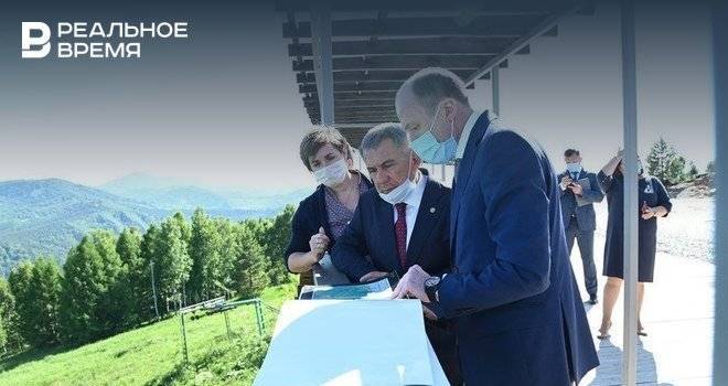 Минниханову показали проект благоустройства панорамного парка в Алтае