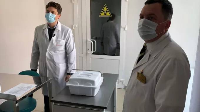 В КВД на Васильевском острове открыли лабораторию для исследования тестов на коронавирус