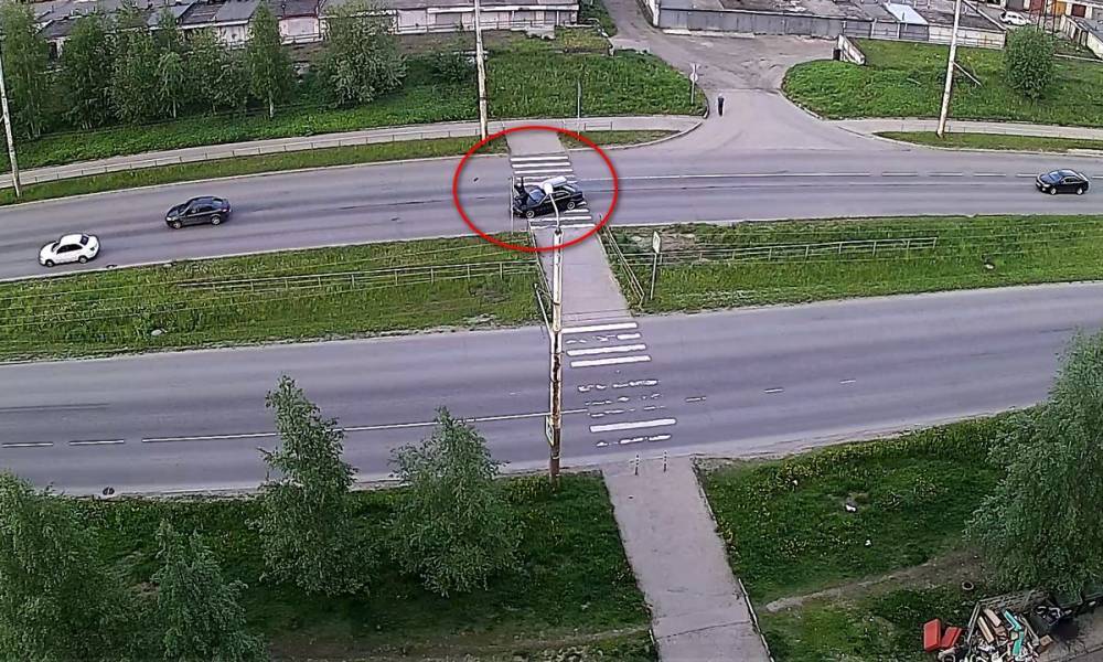 Мужчину сбили на пешеходном переходе в Петрозаводске