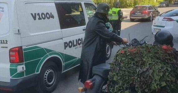 Полиция Вильнюса отказалась открыть дело о нацистской мото-прогулке байкеров