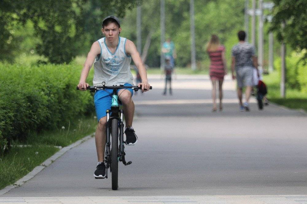 Москвичам рекомендовали ездить на велосипеде 30-40 минут в день