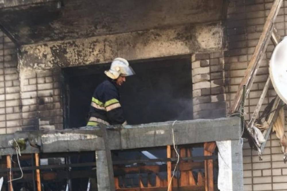 в Днепропетровской области произошел взрыв в многоэтажке, которая переросла в пожар