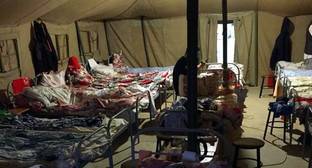 Граждане Азербайджана приостановили голодовку в лагере на границе Дагестана