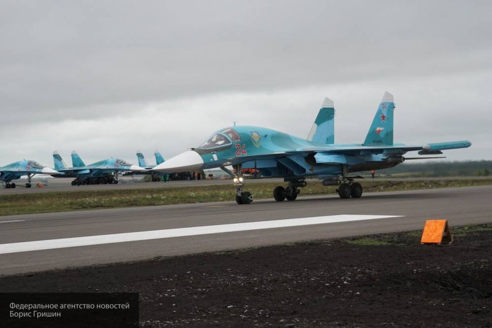 Минобороны РФ закупит новые бомбардировщики Су-34