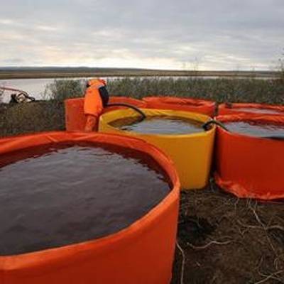 Вода в озере Пясино под Норильском стала чище