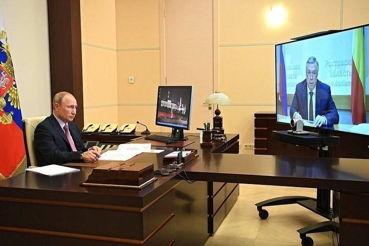 Путин поддержит Голубева на выборах главы Ростовской области