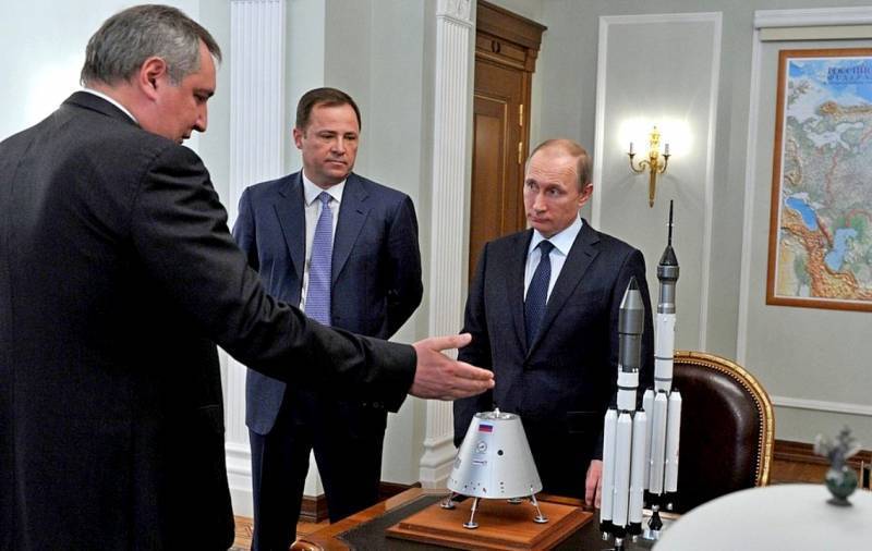Рогозин назвал ответ России на запуск корабля SpaceX