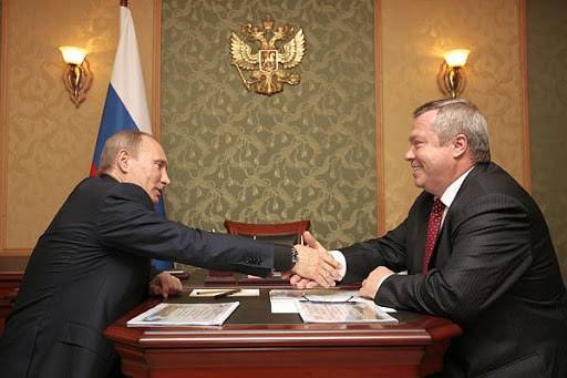Президент Путин поддержал намерение ростовского губернатора переизбираться