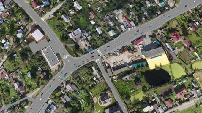 Расширение перекрестков с Токсовским шоссе около Мурино планируют завершить в 2020 году