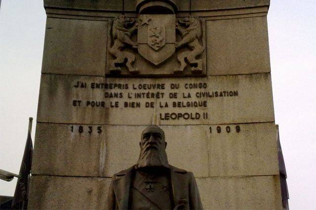 В Антверпене демонтировали памятник королю Леопольду II