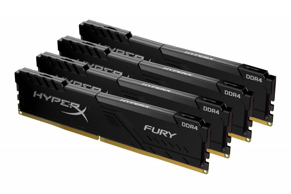HyperX представил новые модули памяти FURY DDR4 для новейших платформ Intel и AMD с поддержкой автоматического разгона и 32 ГБ объема на слот