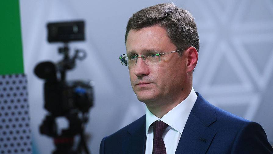 Новак провел переговоры с главой Минэнерго Белоруссии по газовой сфере