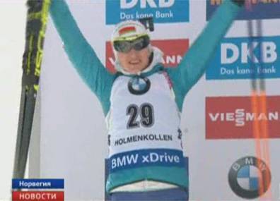 Поздравляем Дарью Домрачеву с серебром 8-го этапа Кубка мира по биатлону!