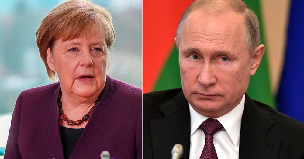 Путин обсудил с Меркель конфликт на Украине и борьбу с COVID-19