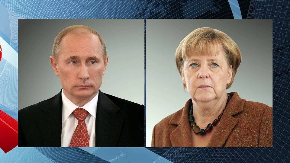 Вопросы борьбы с коронавирусом обсудил по телефону Владимир Путин с канцлером Германии Ангелой Меркель