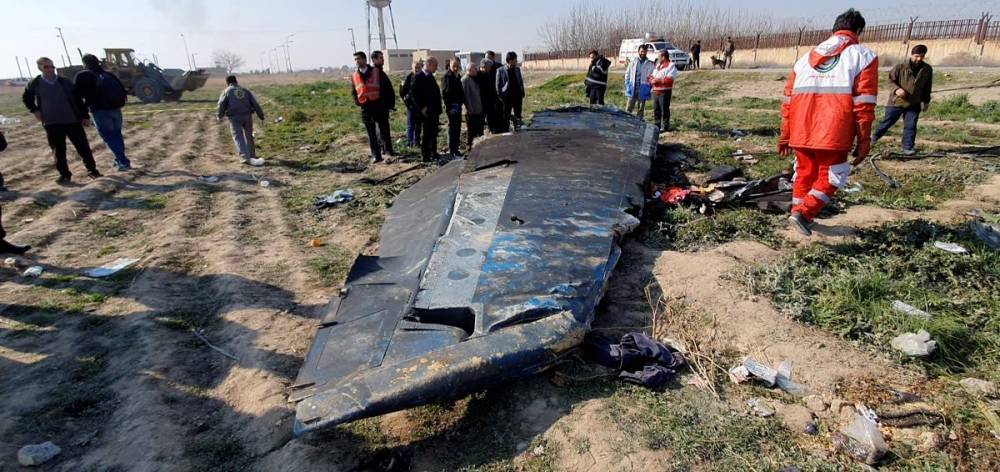 Крушение самолёта МАУ: в Иране были задержаны шесть человек