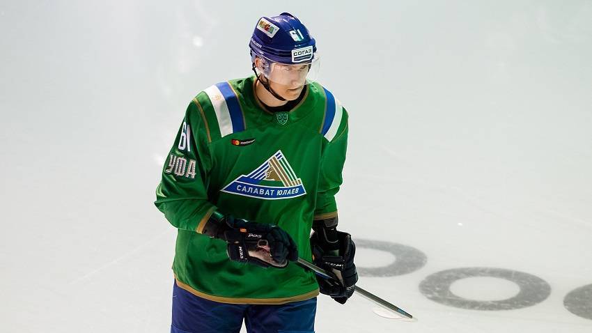 Хоккеист «Салавата Юлаева» вписал свое имя в историю КХЛ
