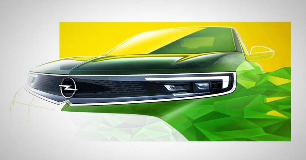 Opel показал новый дизайн радиаторной решётки для будущих моделей