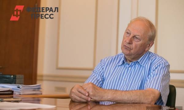 Экс-губернатор Свердловской области Эдуард Россель принял участие в голосовании по поправкам в Конституцию