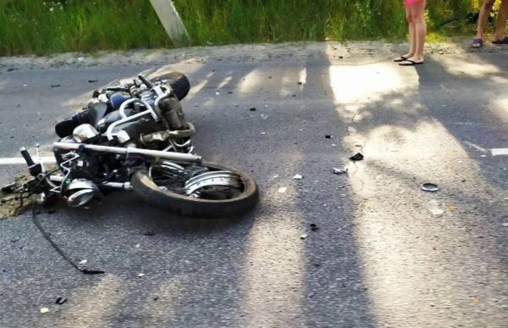 Число пострадавших в ДТП с мотоциклом в Воронеже увеличилось до четырёх