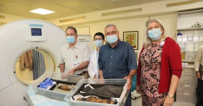 Больница в Израиле провела томографию египетским мумиям возрастом 2500 лет