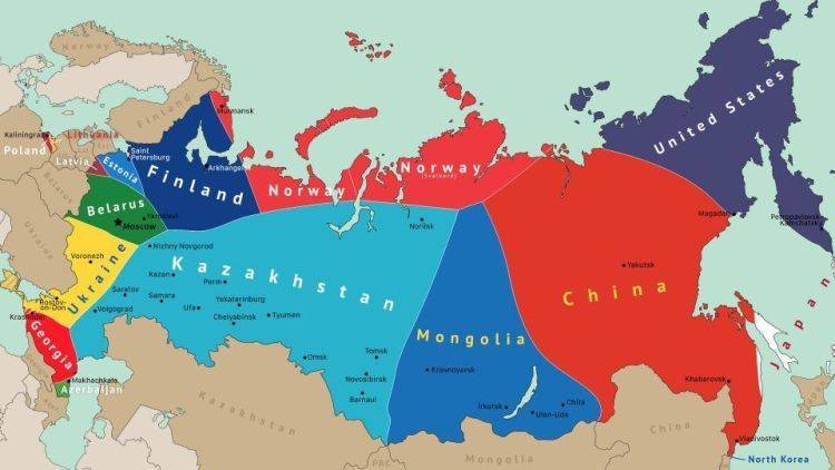 В Латвии решили "поделить" Россию: кому "достался" Крым