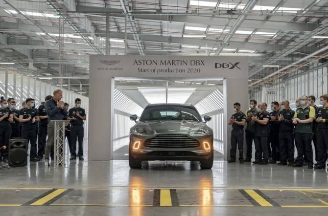 Aston Martin начал производство внедорожника DBX