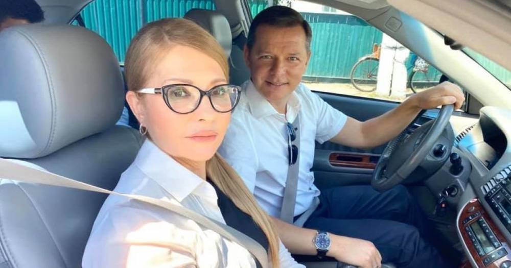"Сильные люди должны объединяться": Ляшко поехал с Тимошенко агитировать в Черниговскую область
