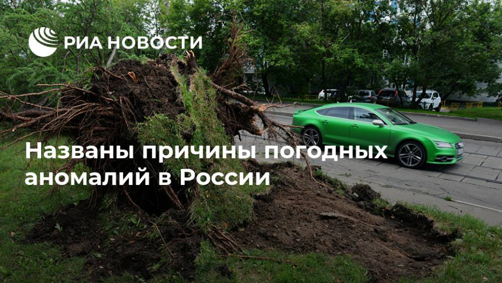 Названы причины погодных аномалий в России