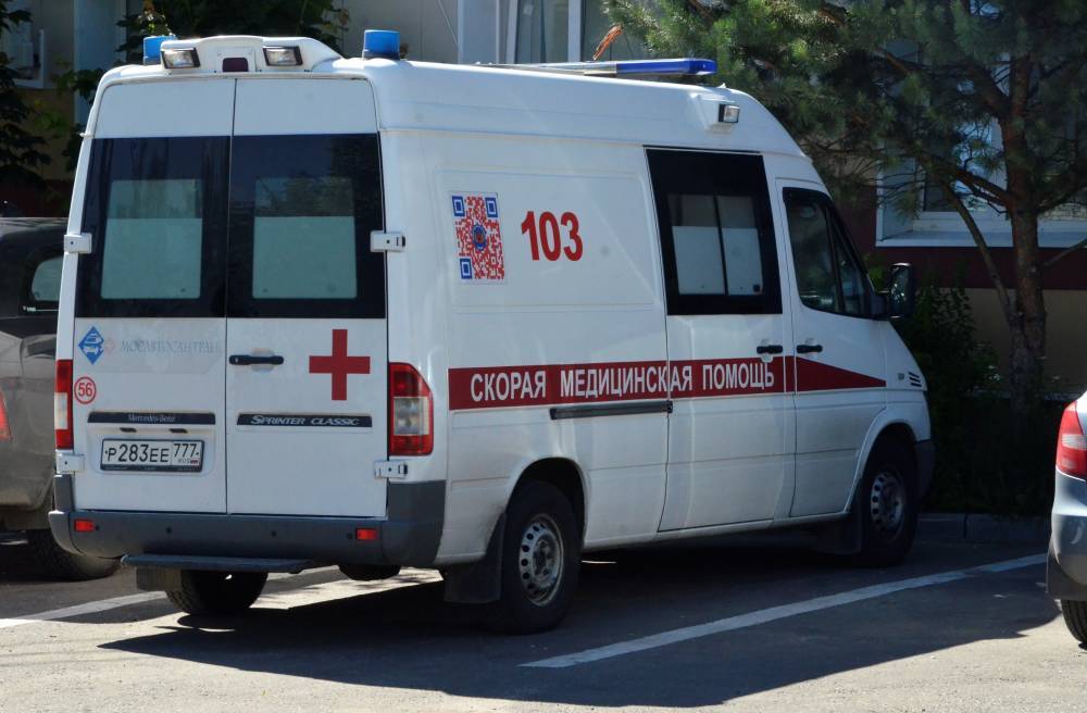 Два человека пострадали при аварии в центре Москвы