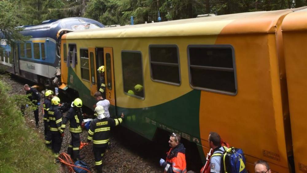 Железнодорожная авария в Рудных горах: есть погибшие и раненные